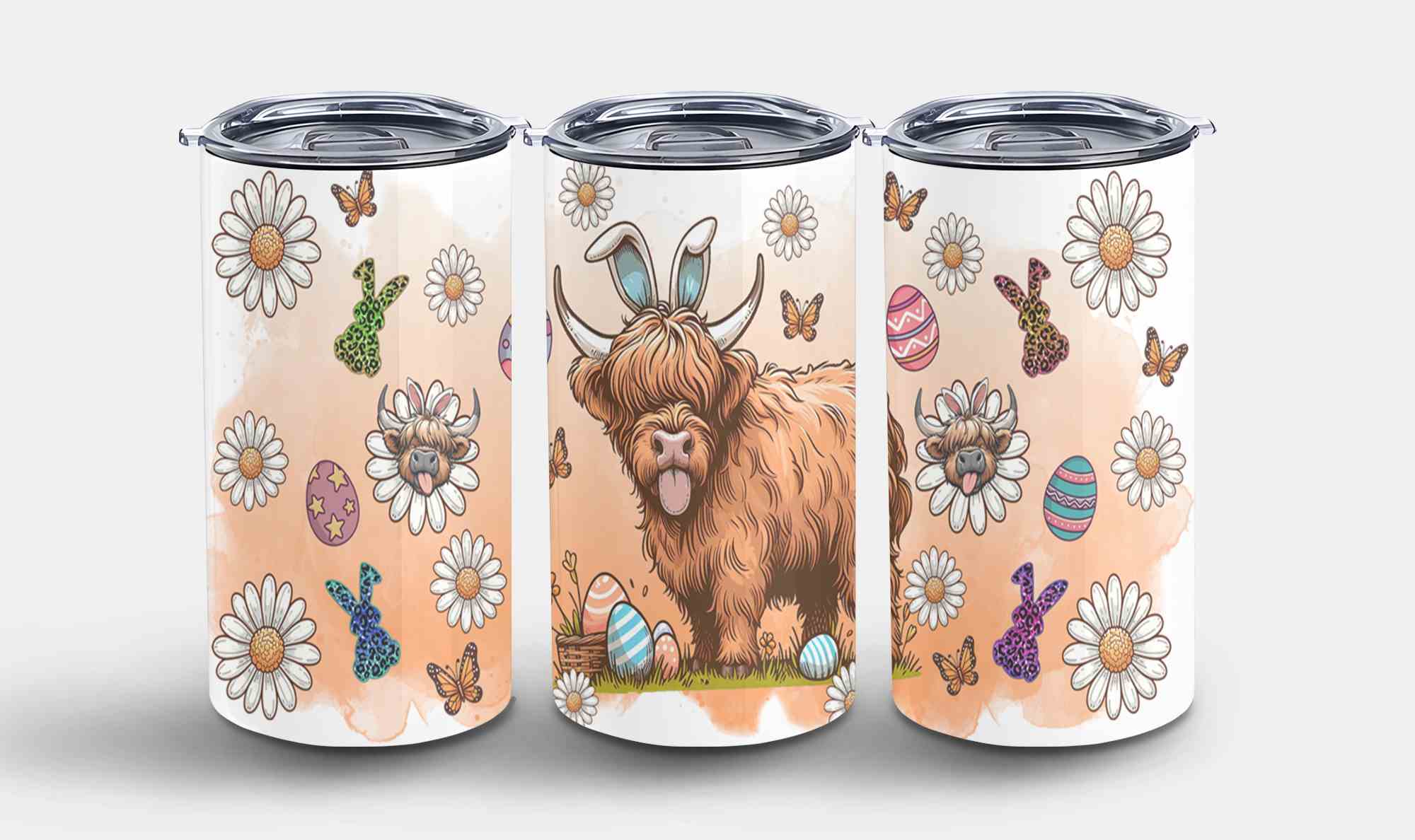 Highland Cow Easter-10376